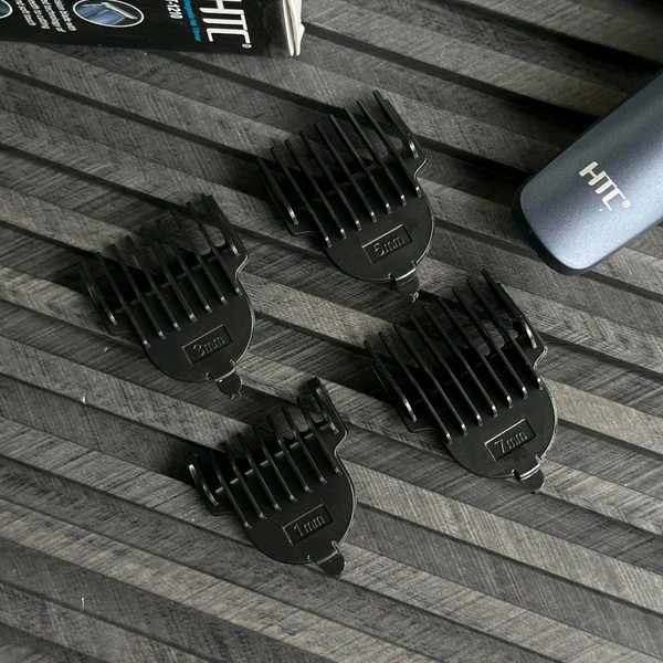 HTC AT-1210 Rechargeable Hair Trimmer | T-Blade Precision Grooming Kit