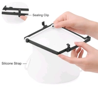 Reusable Silicone Food Storage Bag Set Leakproof Lock Reusable Flat Bottom Freezer Bags, Sandwich Bags, Silicone Food Grade Kids Snack Bags, BPA Free Microwave Dishwasher Safe (3 Pcs Set)