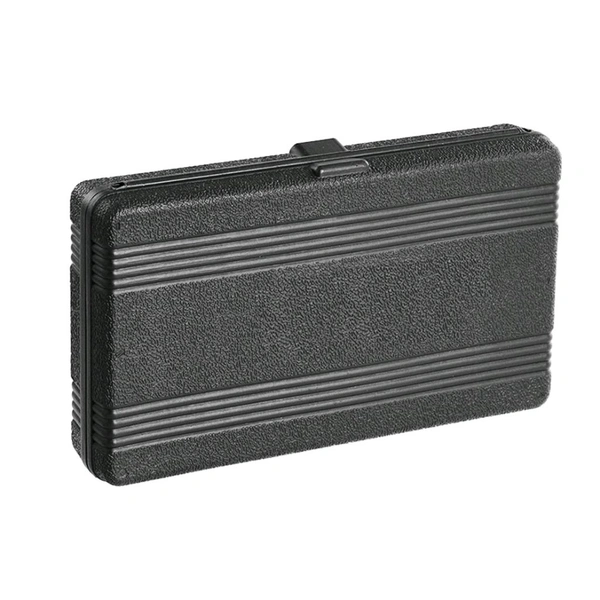 Combination Tool Kit - Metal 1/4 Socket Set (Black, 46pcs)