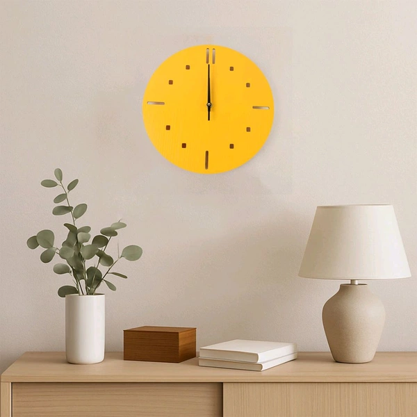 Modern Round Wall Clock Stylish and Silent Non-Ticking Decorative Timepiece for Living Room, Bedroom, Office, or Café – Easy-to-Hang Wall Mount Clock