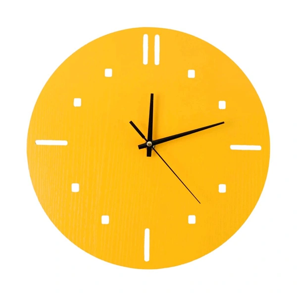 Modern Round Wall Clock Stylish and Silent Non-Ticking Decorative Timepiece for Living Room, Bedroom, Office, or Café – Easy-to-Hang Wall Mount Clock