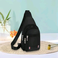 Anti-Theft Crossbody Chest Bag for with USB Charging Port, Headphone Slot & Multi-Zipper Compartments – Water-Resistant Sling Shoulder Travel Bag