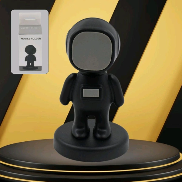 Magnetic Mobile Phone Holder, Cartoon Version of Astronaut Car Holder, Suitable for Car Dashboard, 360° Rotating Magnetic Mobile Holder, Compatible with All Smartphones 