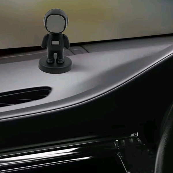 Magnetic Mobile Phone Holder, Cartoon Version of Astronaut Car Holder, Suitable for Car Dashboard, 360° Rotating Magnetic Mobile Holder, Compatible with All Smartphones 