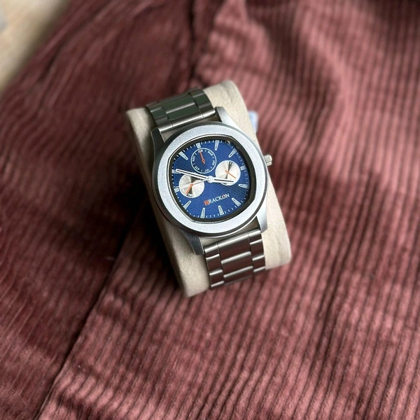 WooTime Budget Analog Quartz Watch – Premium Style at a Budget Price - Blue