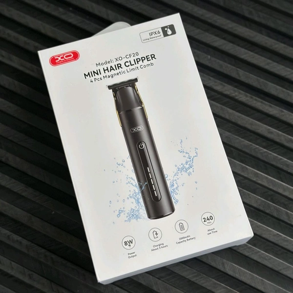 XO CF20 Smart Hair Clipper – Original Model | IPX6 Waterproof | Professional Cordless Grooming Trimmer For Men