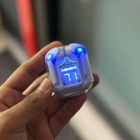 Wireless Bluetooth Earbuds, Stereo in-Ear Headset Earphone, Bluetooth Headphones With Automatic Pair - Sky Blue