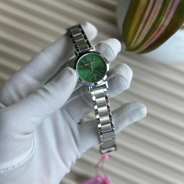 Trackon Budget Analog Quartz Watch – Premium Style at a Budget Price - Green