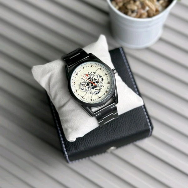 CASSRAY Budget Analog Quartz Watch – Premium Style at a Budget Price - Black