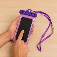 Pouch Cover Mobile Water Protector (3 Pc / Mix Color)