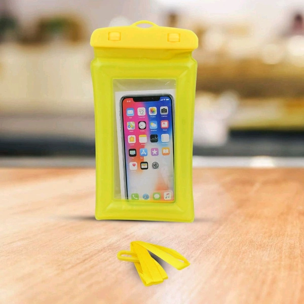 Waterproof Pouch Zip Lock Mobile Cover Underwater Mobile Case For All Type Mobile Phone (Pack Of 2)
