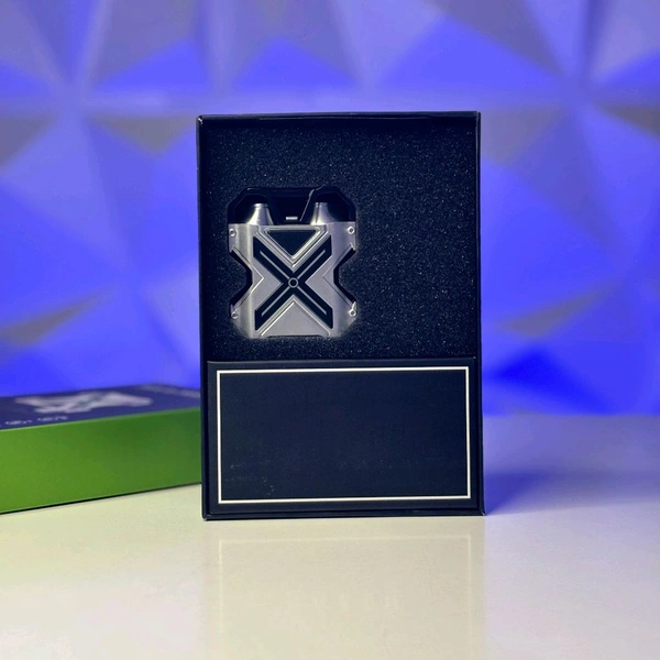 X-Core Wireless Gaming Earbuds | Metal Body + LED + Neck Chain