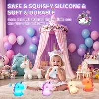Rainbow Unicorn Night Light – Cute, Soft & Magical!