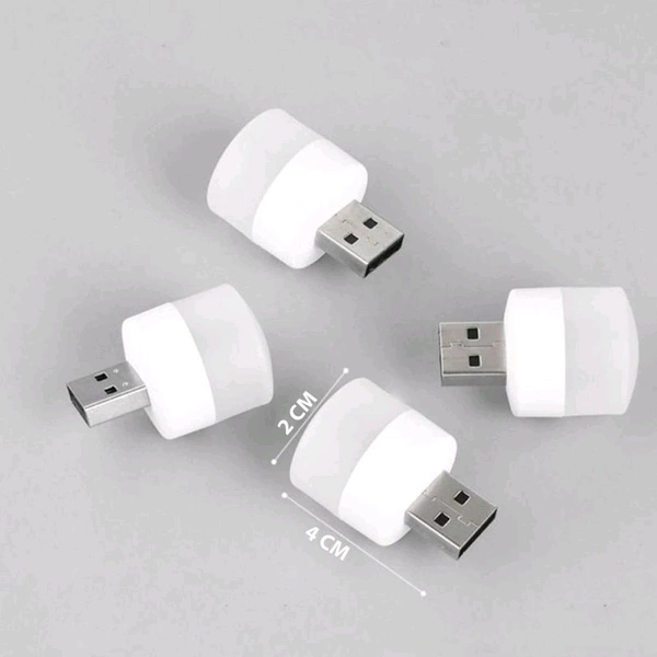 USB LED LAMP Night Light, Plug in Small Led Nightlight Mini Portable for PC and Laptop  - Pack Of 20