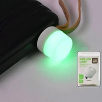 USB LED LAMP Night Light, Plug in Small Led Nightlight Mini Portable for PC and Laptop (5 Pcs / Mix Color)
