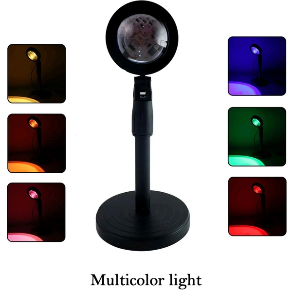 Multi Colors Sunset Lamp, Sunset Projection Lamp LED Night Lights