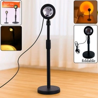 Multi Colors Sunset Lamp, Sunset Projection Lamp LED Night Lights
