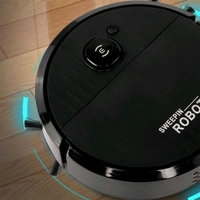 USB Mopping Robot Dry Wet Mop Sweeping Smart Vacuum Cleaning Robot, Mini Cleaning Robot Automatic Vacuum Cleaner
