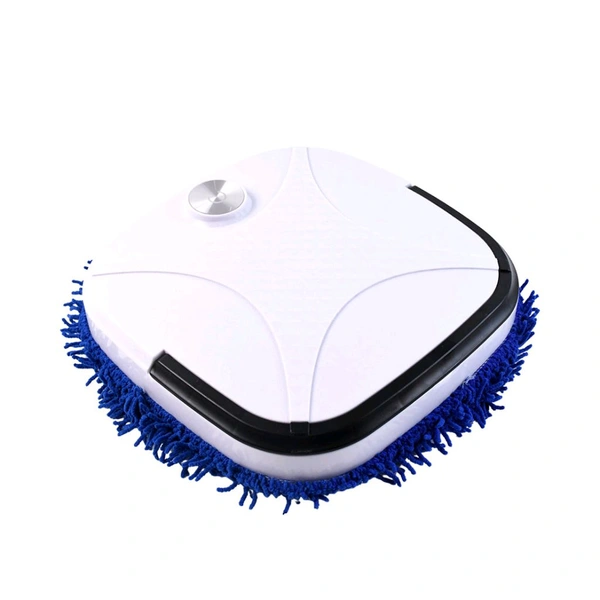 USB Rechargeable Automatic Smart Floor Cleaning Robot – Dry & Wet Mopping Machine with Microfiber Pads for Home