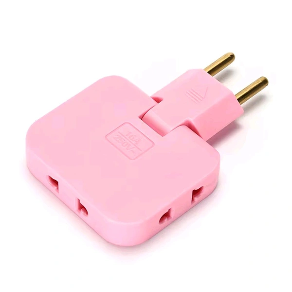 3 in 1 Adapter | Universal Adapter | Mini Slim Wireless Outlet Adapter | Multi Foldable Adapter Plug | Foldable Plug Socket and 180 Degree Extension Plug Rotating and Foldable Wall Plug