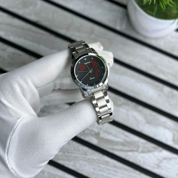 Trackon Budget Analog Quartz Watch – Premium Style at a Budget Price - Black