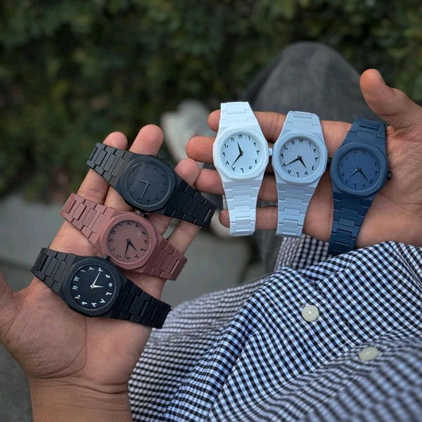 Arabic Aura Minimal Matte Arabic Dial Watch | Luxury-Inspired Design - Black