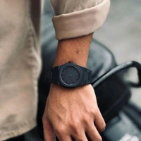 Arabic Aura Minimal Matte Arabic Dial Watch | Luxury-Inspired Design - Black