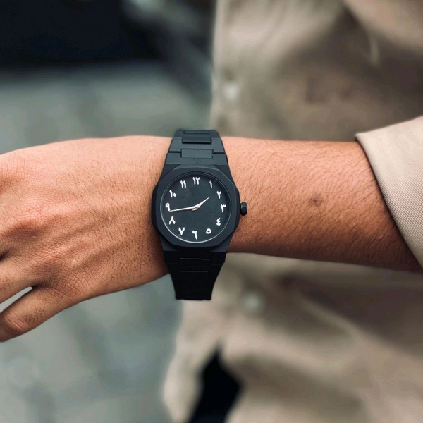 Arabic Aura Minimal Matte Arabic Dial Watch | Luxury-Inspired Design - White Dial