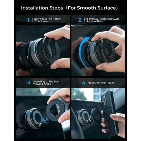 NeePho NP-V16 Smart Vacuum Suction Phone Stand