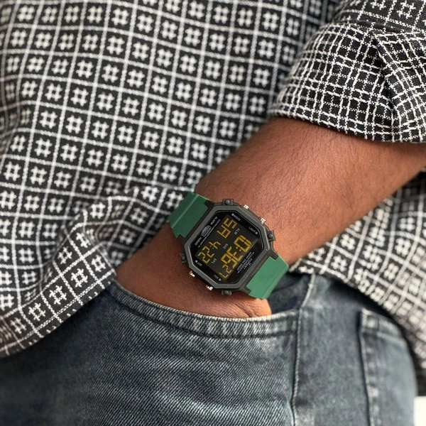 Forest Budget Analog Quartz Watch – Premium Style at a Budget Price - Green