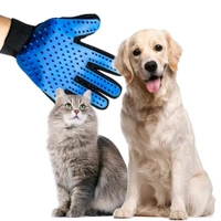 Deshedding Glove for Dogs & Cats | Soft Silicone Tips | One-Size Adjustable Fit | Easy Hair Removal (1 Pc)