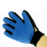 Deshedding Glove for Dogs & Cats | Soft Silicone Tips | One-Size Adjustable Fit | Easy Hair Removal (1 Pc)