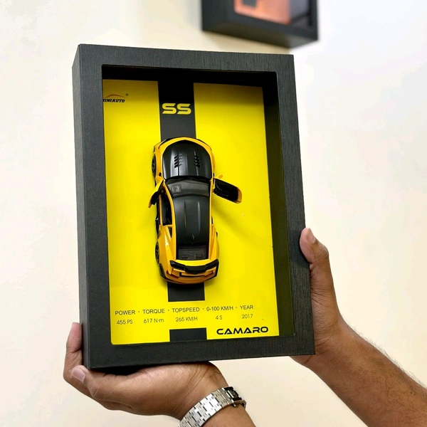 Premium Framed Car Model – 3D Wall Decor for Auto Enthusiasts, Unique Models - SRB2