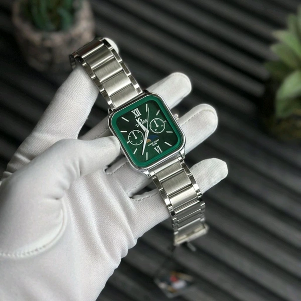 Tager Budget Analog Quartz Watch – Premium Style at a Budget Price - Green