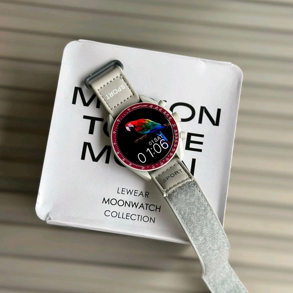 OMG Smart Watch Sport Multi Colors Reltek 8763E Chip Round Oled Amoled 1.28" Moon Moonwatch Smartwatch OMG Watch - 1 Month Cybzone Warranty