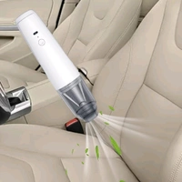Multipurpose Cordless Rechargeable Mini Handheld Vacuum Cleaner Set with 5 Nozzle Attachments for Car, Home, Sofa, Keyboard, and Electronics Cleaning