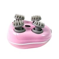 Smart Electric Scalp Massager, Handheld Electric Pet Massager Massage Tool with 4 Massage Heads