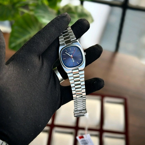 Delton Budget Analog Quartz Watch – Premium Style at a Budget Price - Navy Blue