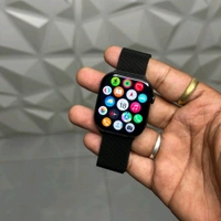 Hello Plum H16 Smartwatch – 1GB Storage, Dual Strap, Smooth 60Hz Display, Always-On, TWS Connectivity - Black, 1 Month Cybzone Warranty