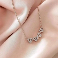 Golden Rose & Necklace Set, Perfect Gift Set 