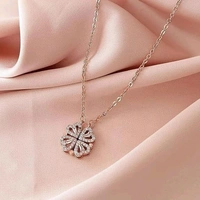 Golden Rose & Necklace Set, Perfect Gift Set 
