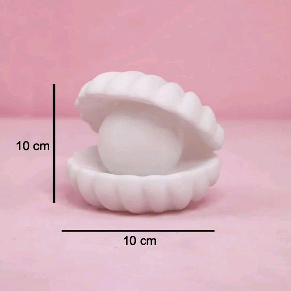 Pearl Shell Night Lamp Decorate Desk Lights Nursery Toy Lamp Led Pearl Shell Night Lights For Bedroom & Home
