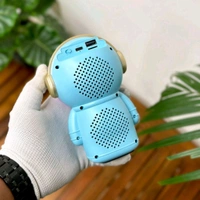 MZ M6 Portable Bluetooth Speaker Dynamic Thunder Signature Sound 1200mAh Battery 6.8 W Bluetooth Speaker  - Blue