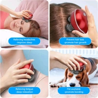 Rechargeable Electric Scalp Massager – 3 Speed Modes, Deep Kneading for Hair Growth, Dandruff Removal, Stress Relief & Scalp Relaxation | Waterproof & Portable