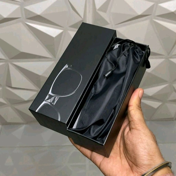 Smart Audio Glasses with Bluetooth | 8H Playtime | Touch Control | Built-in Mic | Black Frame + Premium Box Set