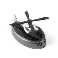Helicopter Design Car Dashboard Perfume Diffuser with Rotating Blades – Solar Powered Aromatherapy Air Freshener 