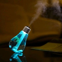 Air Freshener Bulb Humidifier With LED Night Light For Car Home And Office (Multi Color)