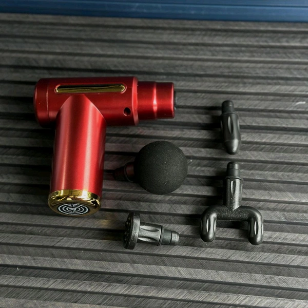 Massage Gun | Strike Handheld Percussion Massage Gun with Interchangeable Massage Heads