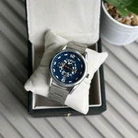 CASSRAY Budget Analog Quartz Watch – Premium Style at a Budget Price - Silver