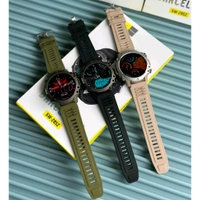 HITAGE SW-2852 Smartwatch | Always-On Display | Bluetooth Calling | Premium Metal Body | Fitness Tracker | Social Notifications - Green, 1 Month Cybzone Warranty